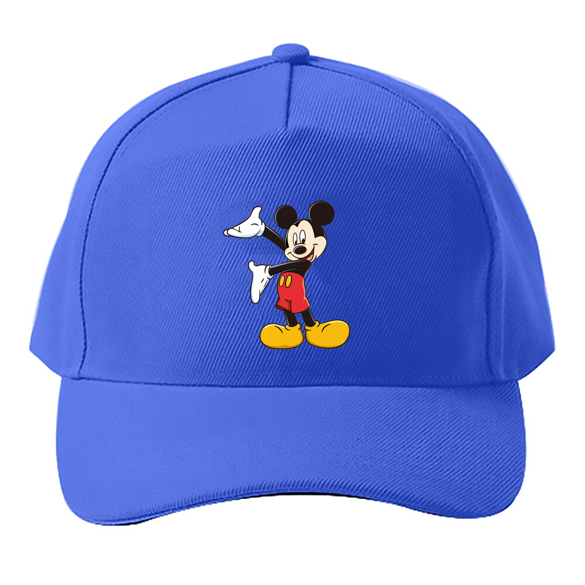 （画像用） ミッキーマウス Mickey Mouse ベースボールキャップ 綿100％ 男女兼用 帽子 スポーツ